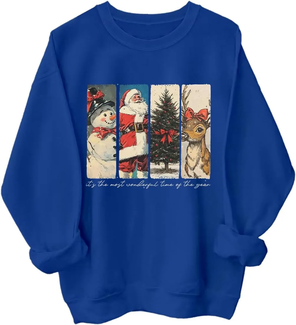 

Свитшут с принтом "It's The Most Wonderful Time Of The Year" Racsea