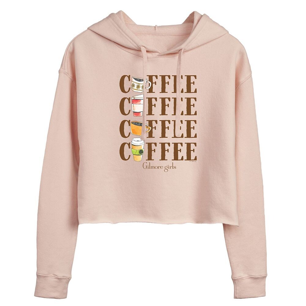 

Укороченное худи цвета кофе Gilmore Girls для юниоров Licensed Character, розовый