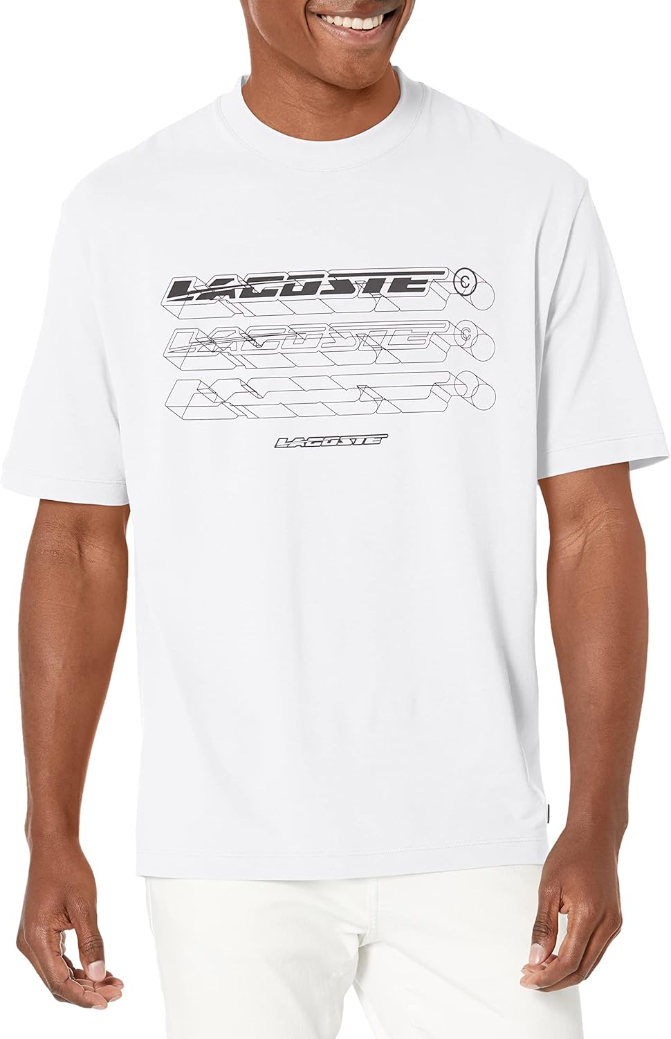 

Футболка Blue-KXE Lacoste Stacked Logo Short Set, White, Белый, Футболка Blue-KXE Lacoste Stacked Logo Short Set, White