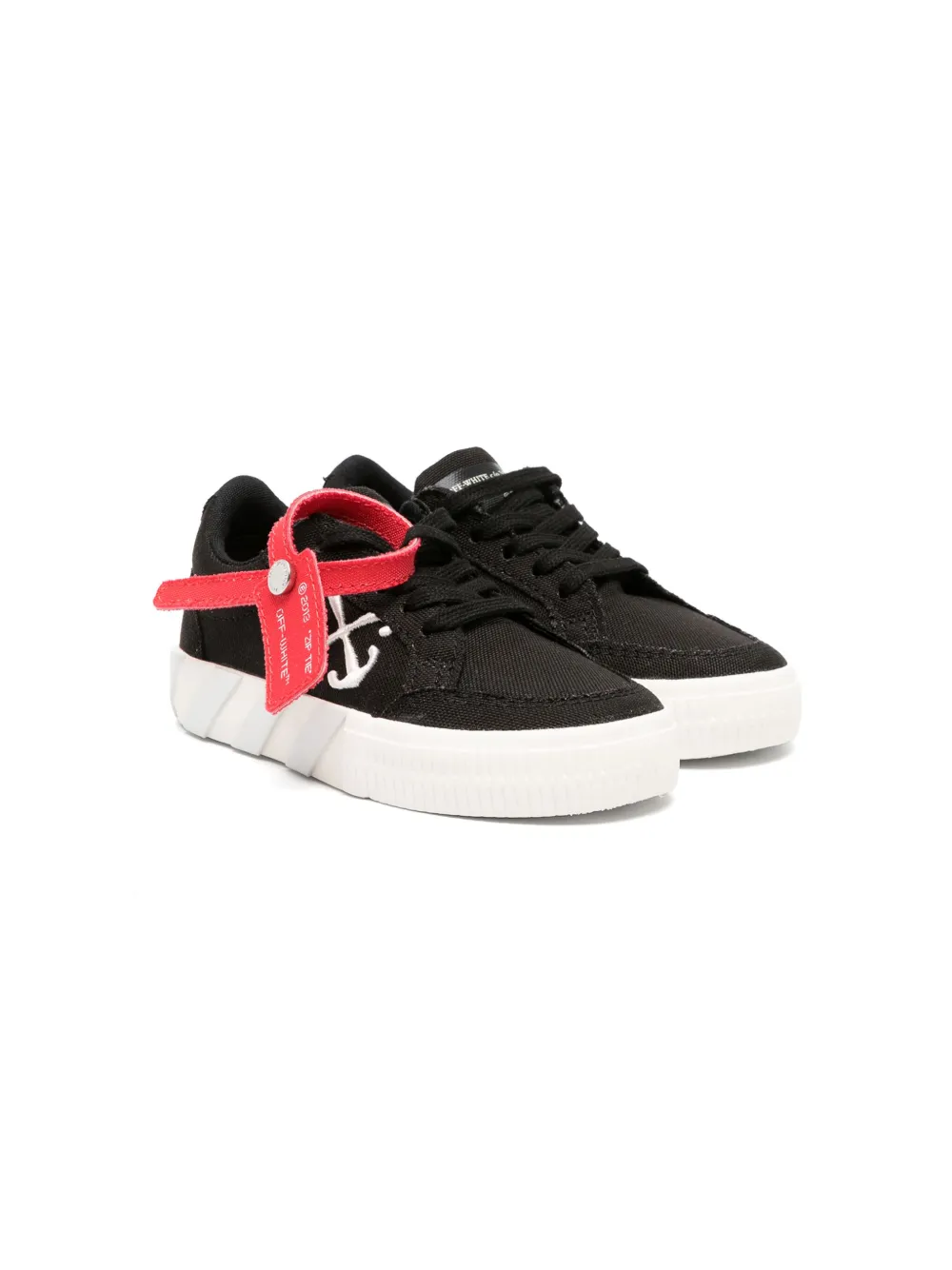 

Кроссовки с вышивкой Arrows OFF-WHITE KIDS, черный
