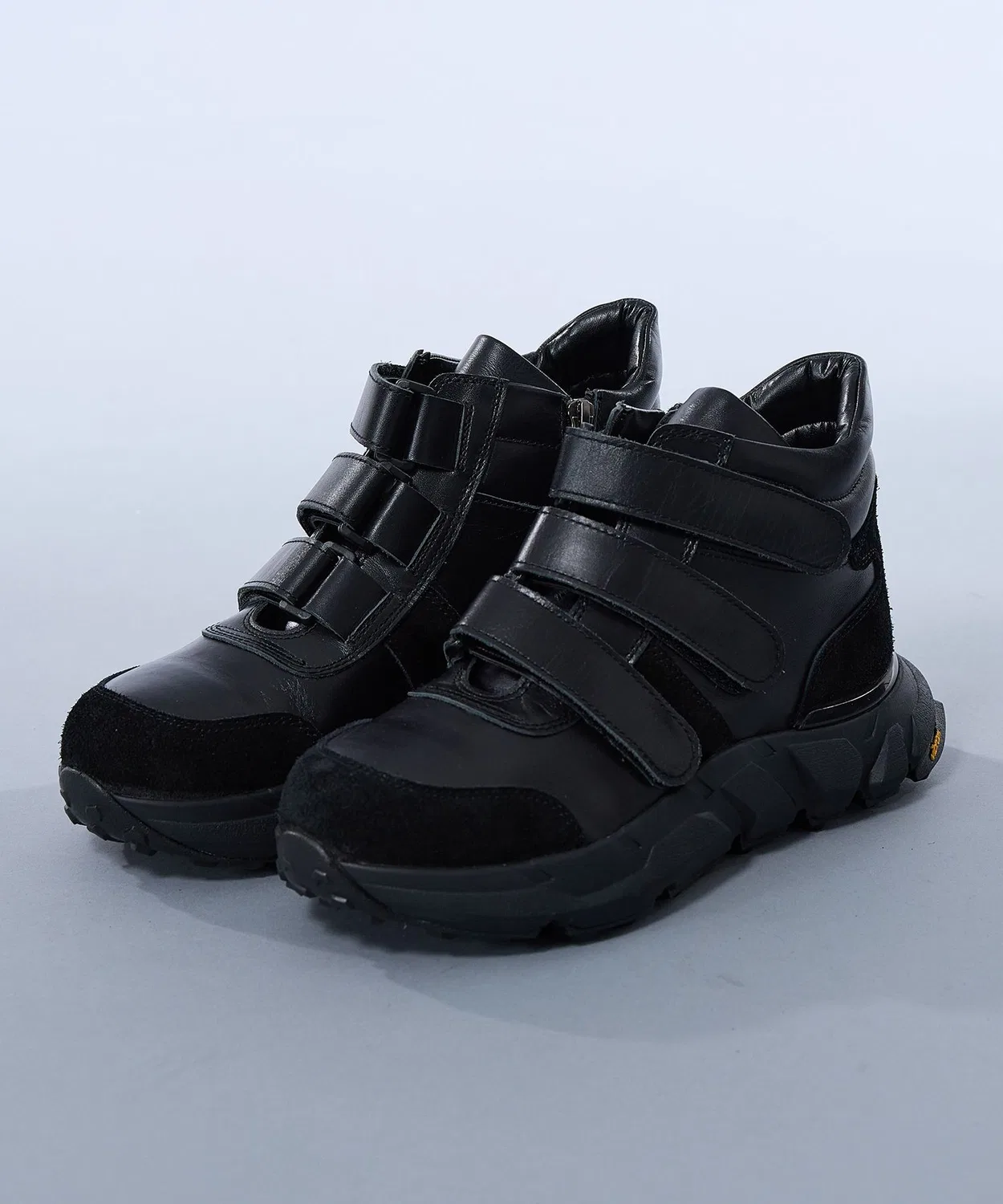 Ботинки Vibram Pilot Boots из японской кожи, чёрные — фото 3