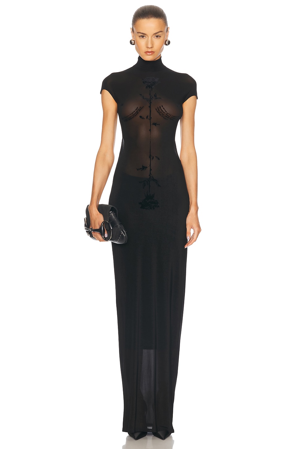 

Длинное платье Jean Paul Gaultier, Black