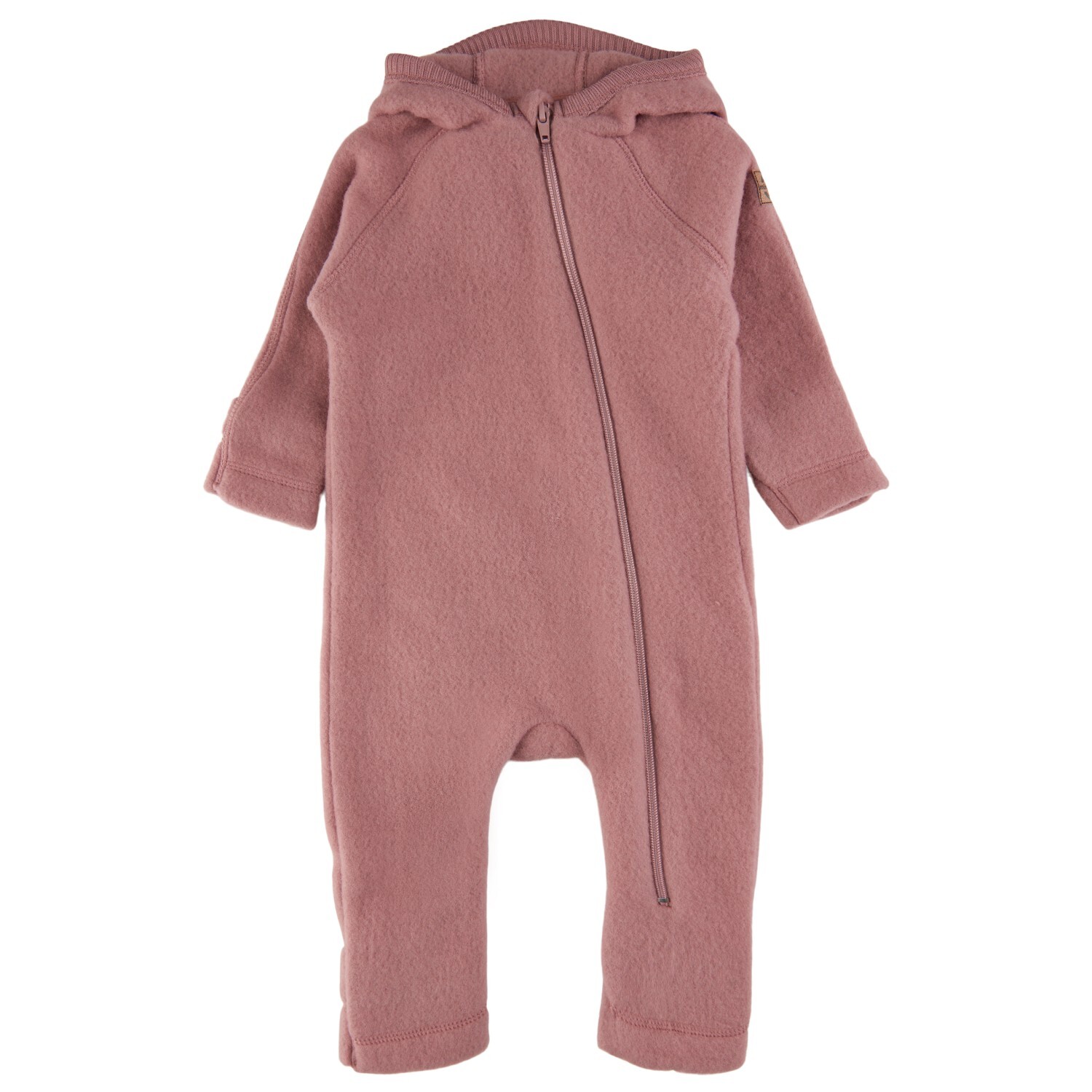 Комбинезон Mikk-Line Wool Baby Suit with Ears, цвет Burlwood