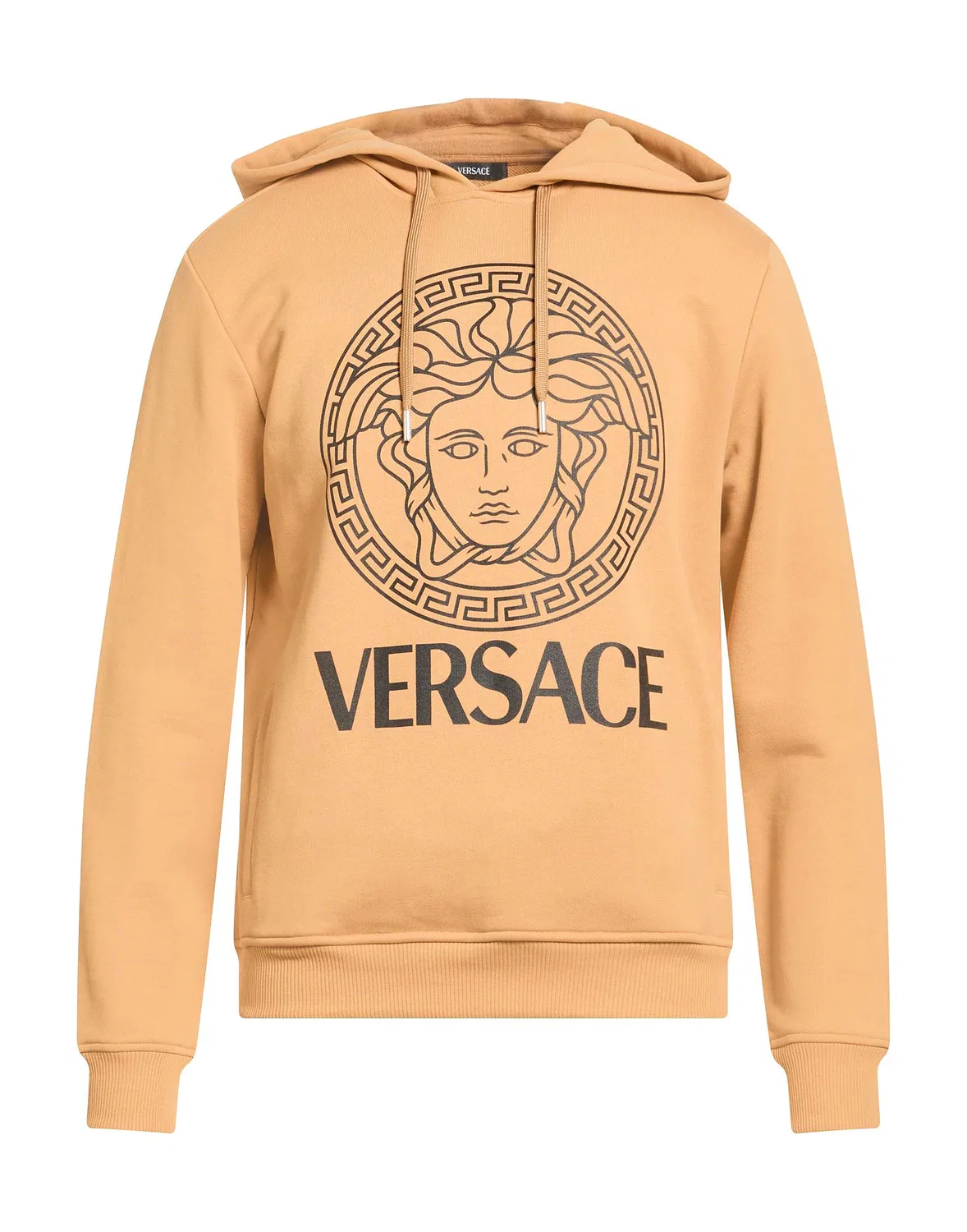 Свитшот с капюшоном VERSACE верблюжий