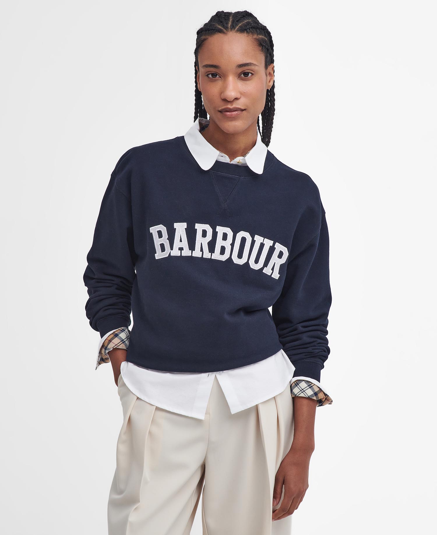 

Толстовка Barbour Northumberland, Navy-Cloud