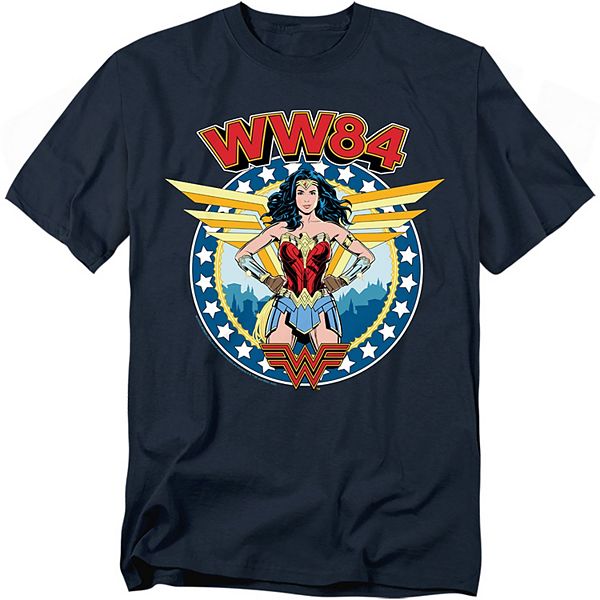 

Футболка с принтом Big & Tall DC Comics Wonder Woman 1984 Logo Wings Licensed Character