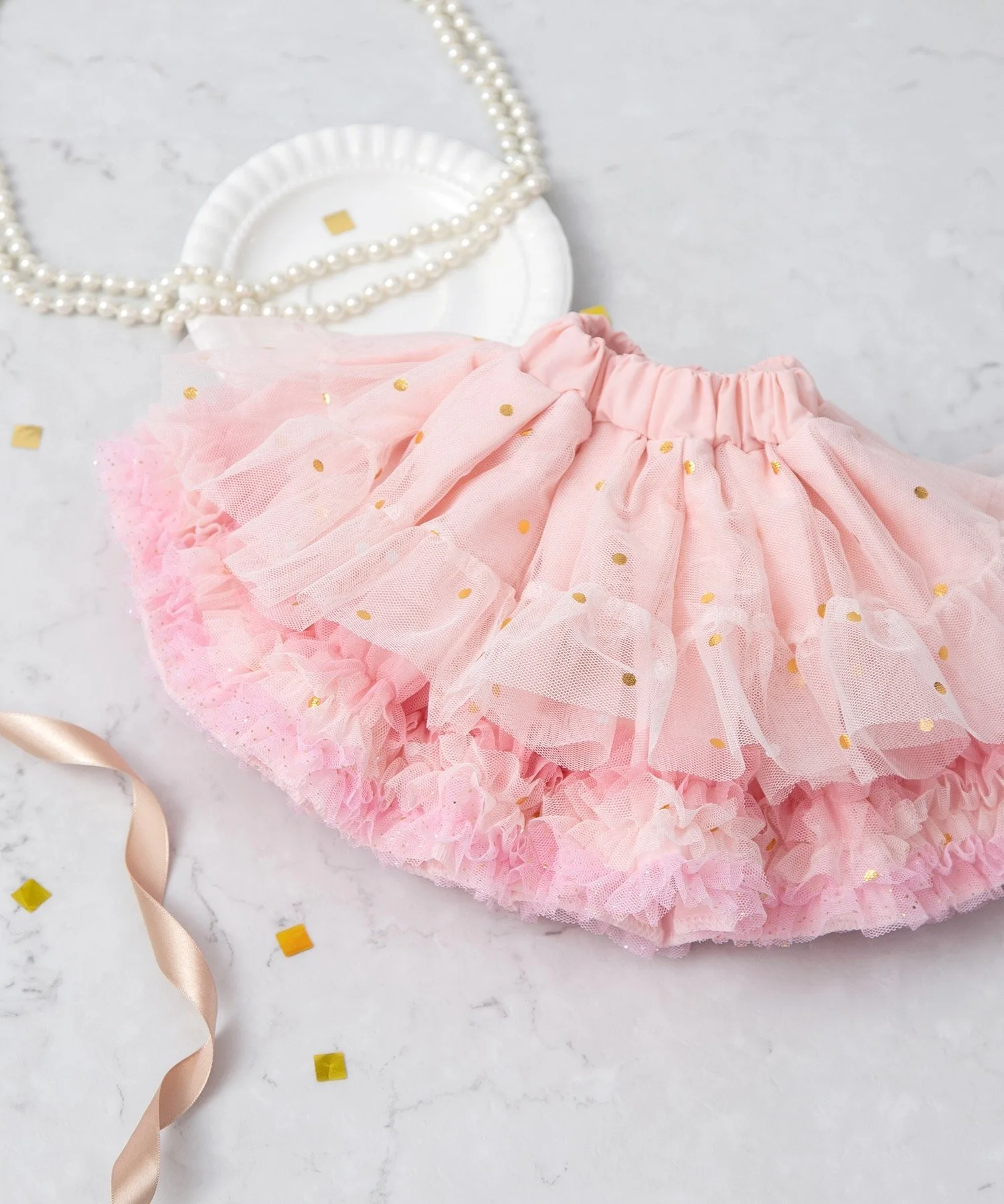 Юбка Принцесса в пачке [S/70-90 см] Panpantutu, Ruby Pink