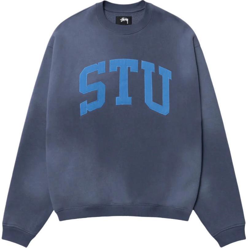 

Свитшот Stüssy с аппликацией логотипа Stussy, синий