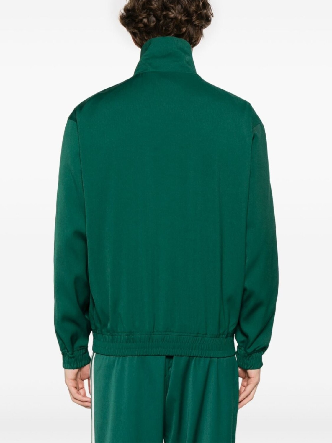 Adidas толстовка Firebird TT, зеленый — фото 4