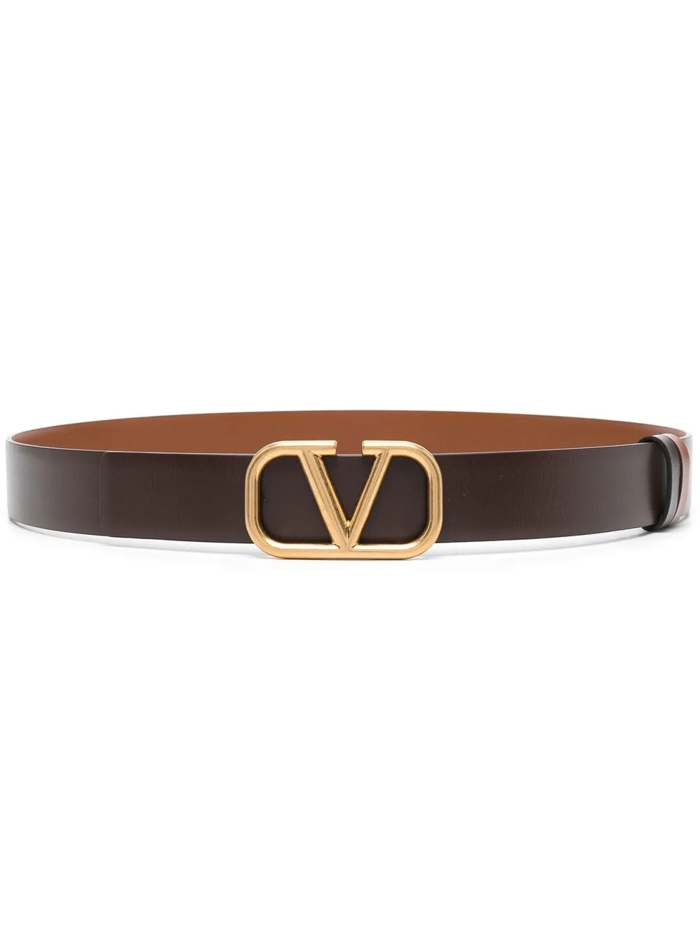 

Двусторонний ремень с логотипом VLogo Signature VALENTINO GARAVANI, коричневый