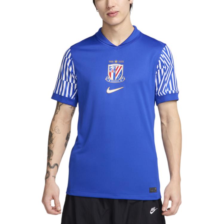 Nike Футболка Dri Fit Soccer Jersey Men's Campus Royal Blue — фото 4