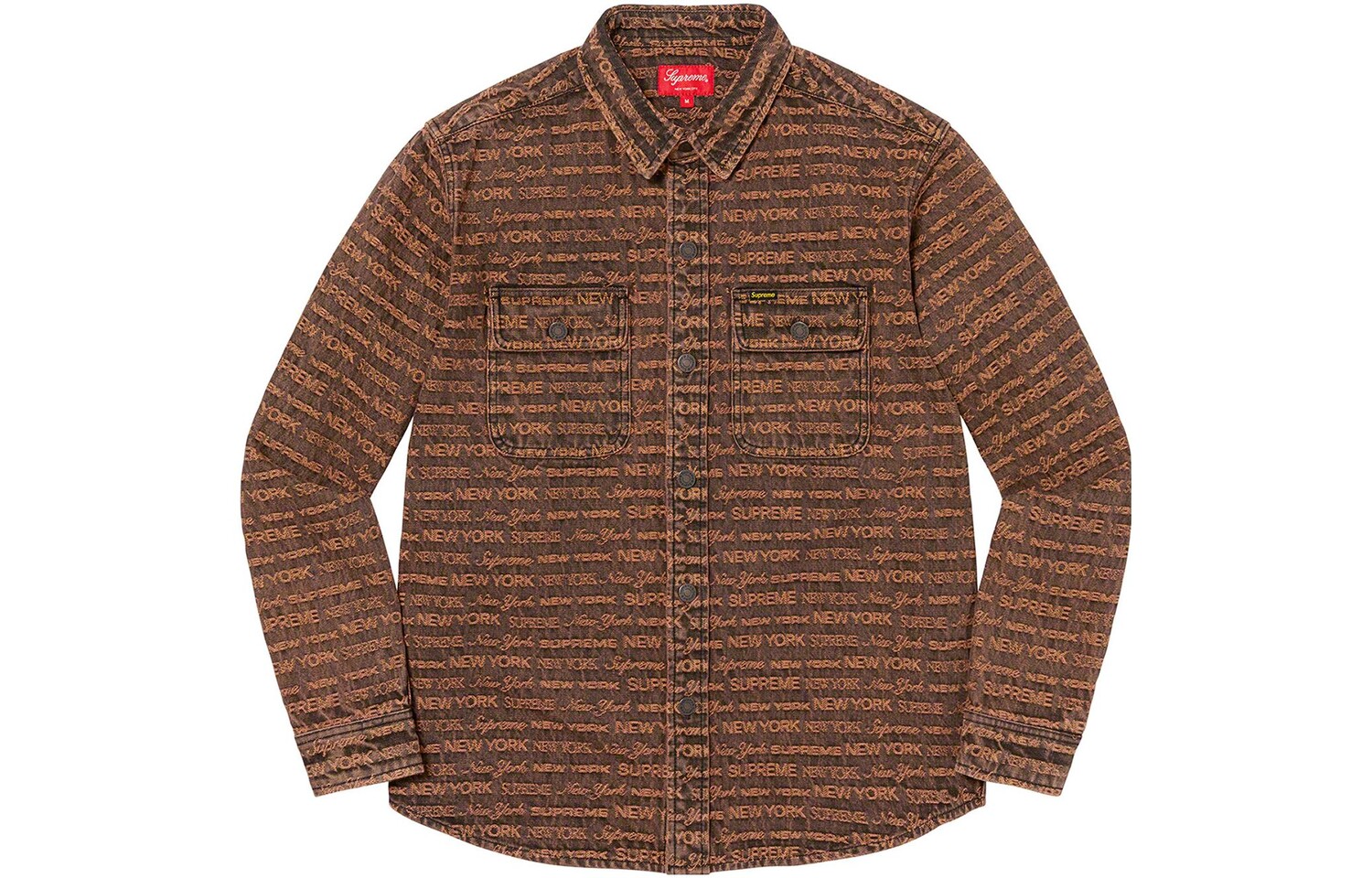 Рубашка Supreme Multi Type Jacquard, синий — фото 3