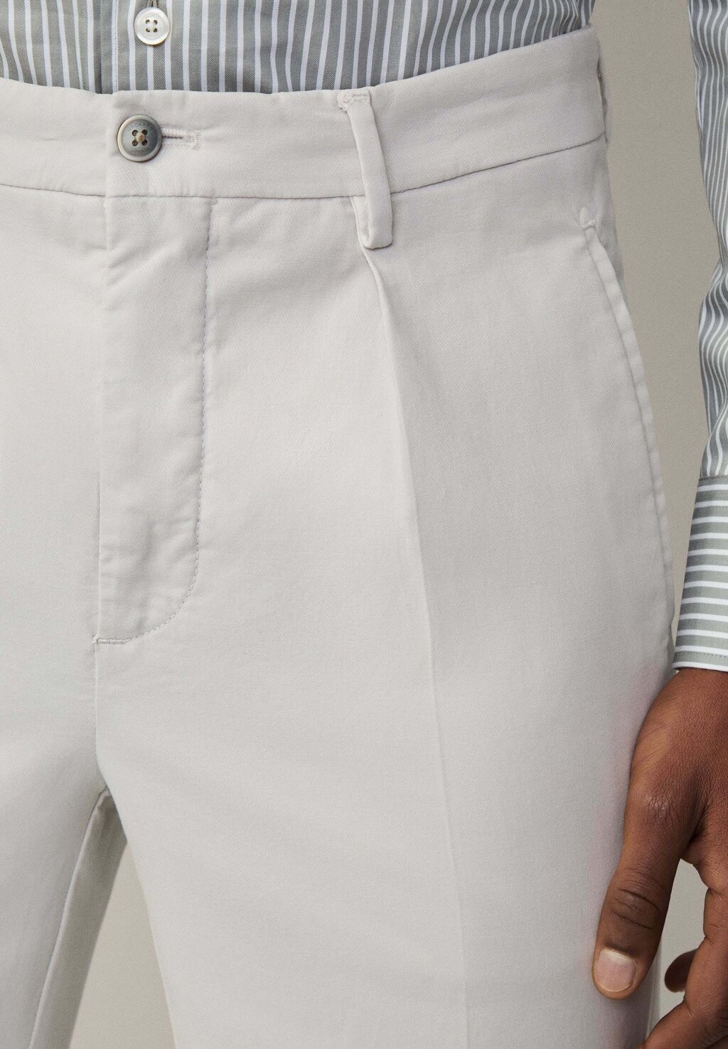 

Чиносы Hackett London, светло-серый