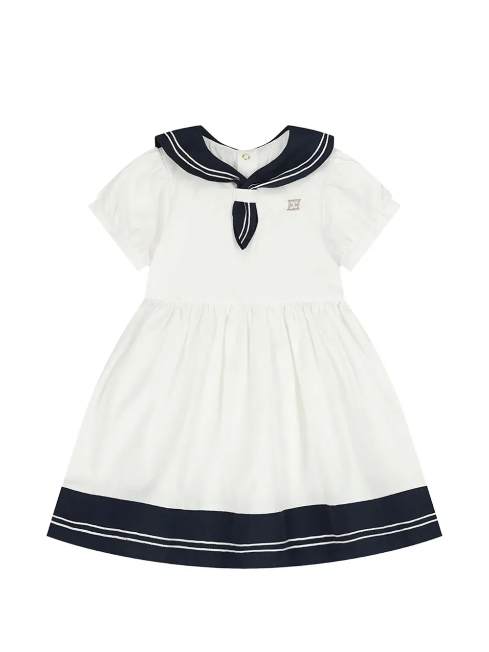 Матросское платье Escada Kids, белый
