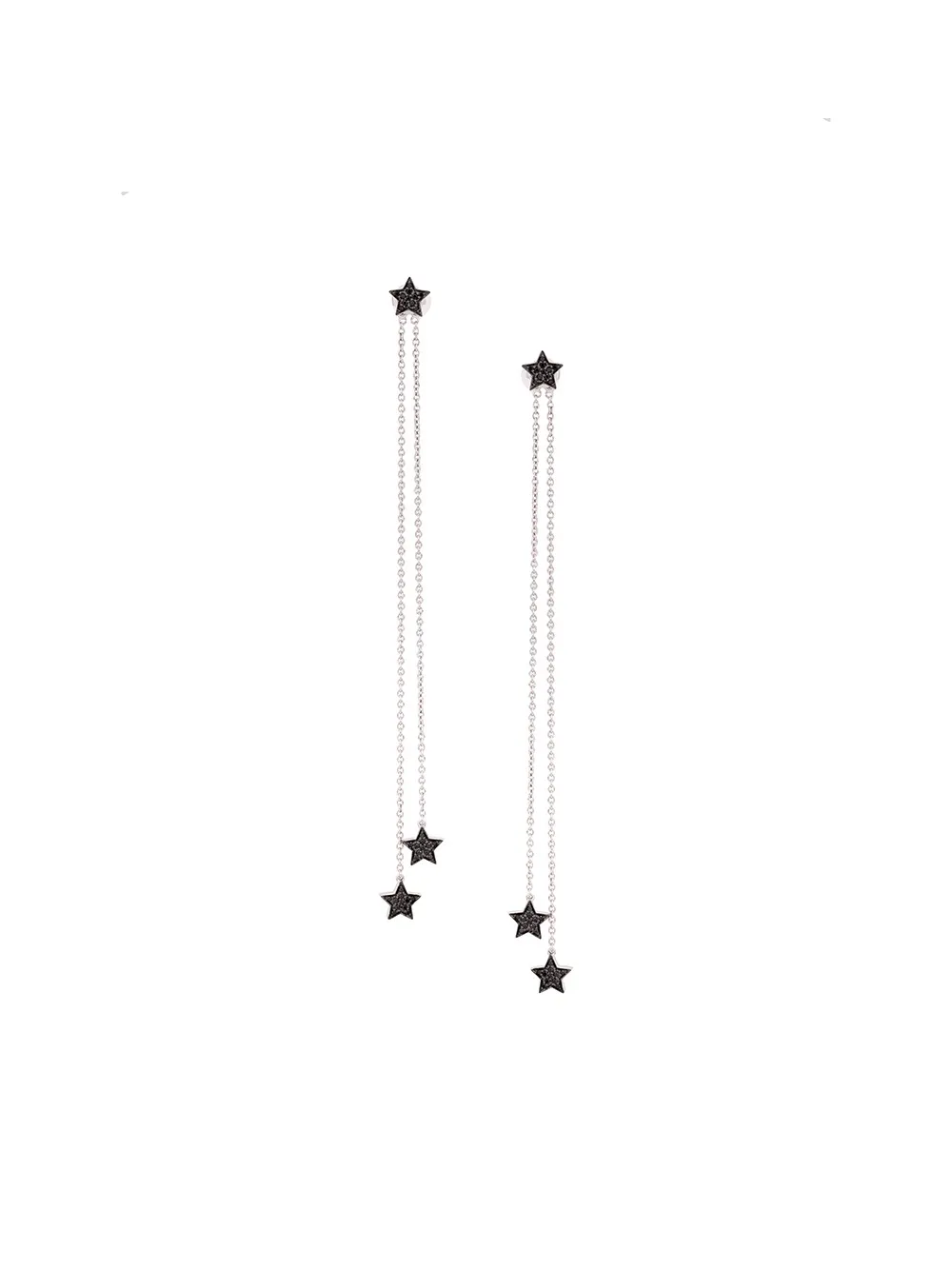 

Серьги-подвески Stasia из желтого золота с бриллиантами ALINKA, металлик