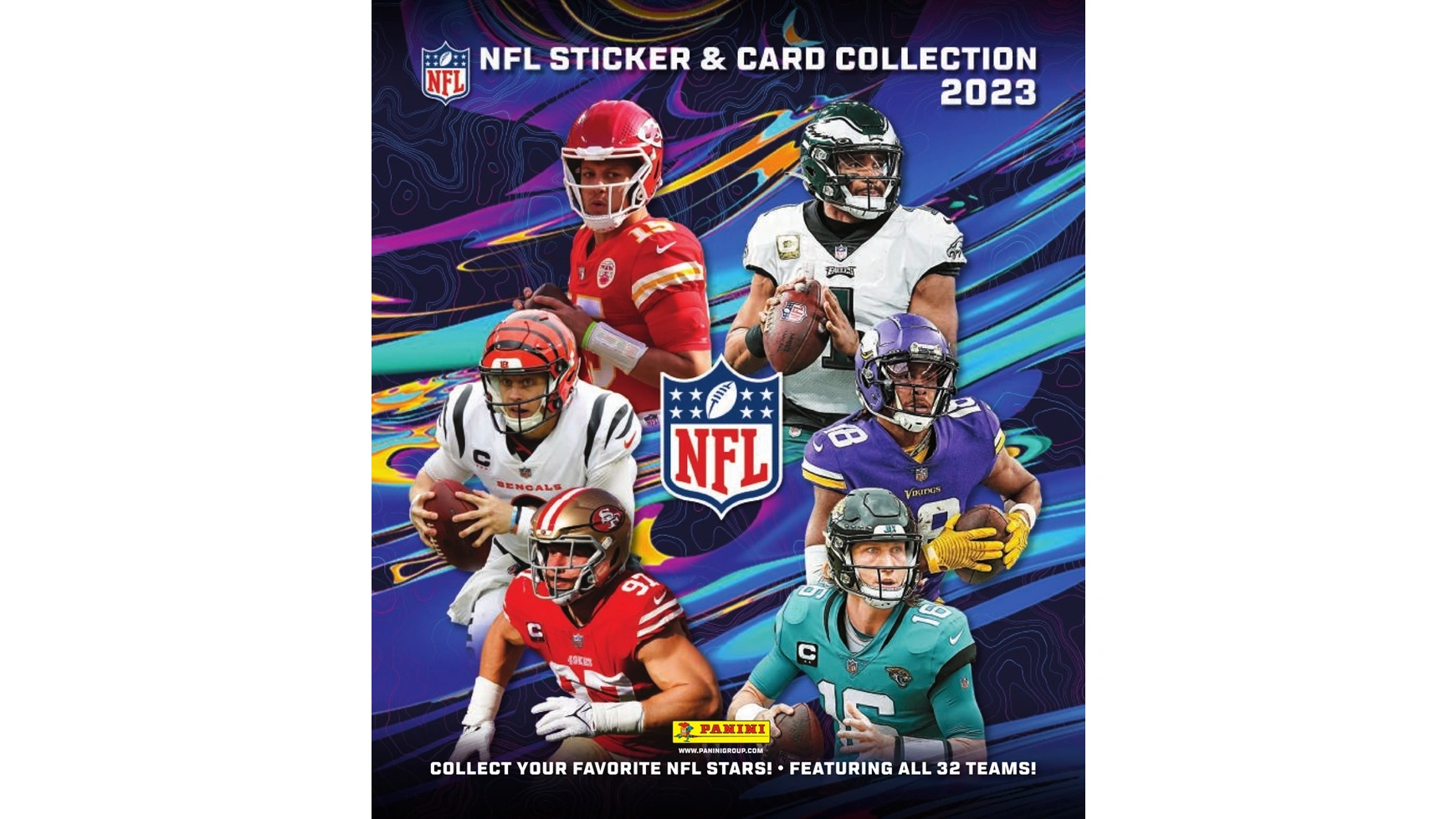 

Panini Коллекция наклеек и карточек НФЛ 2023 Альбом