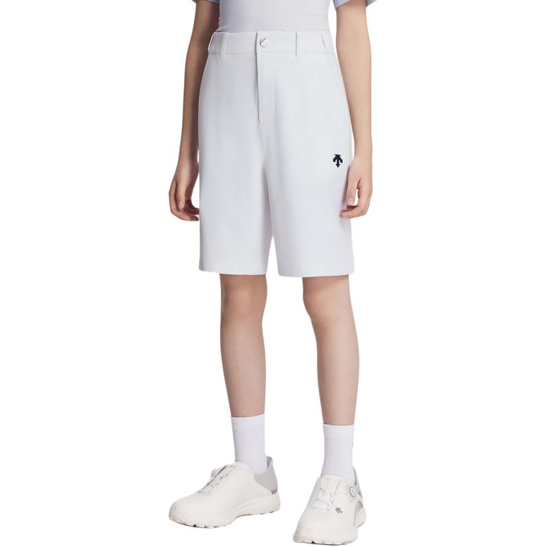 

Детские тонкие шорты Descente, белый