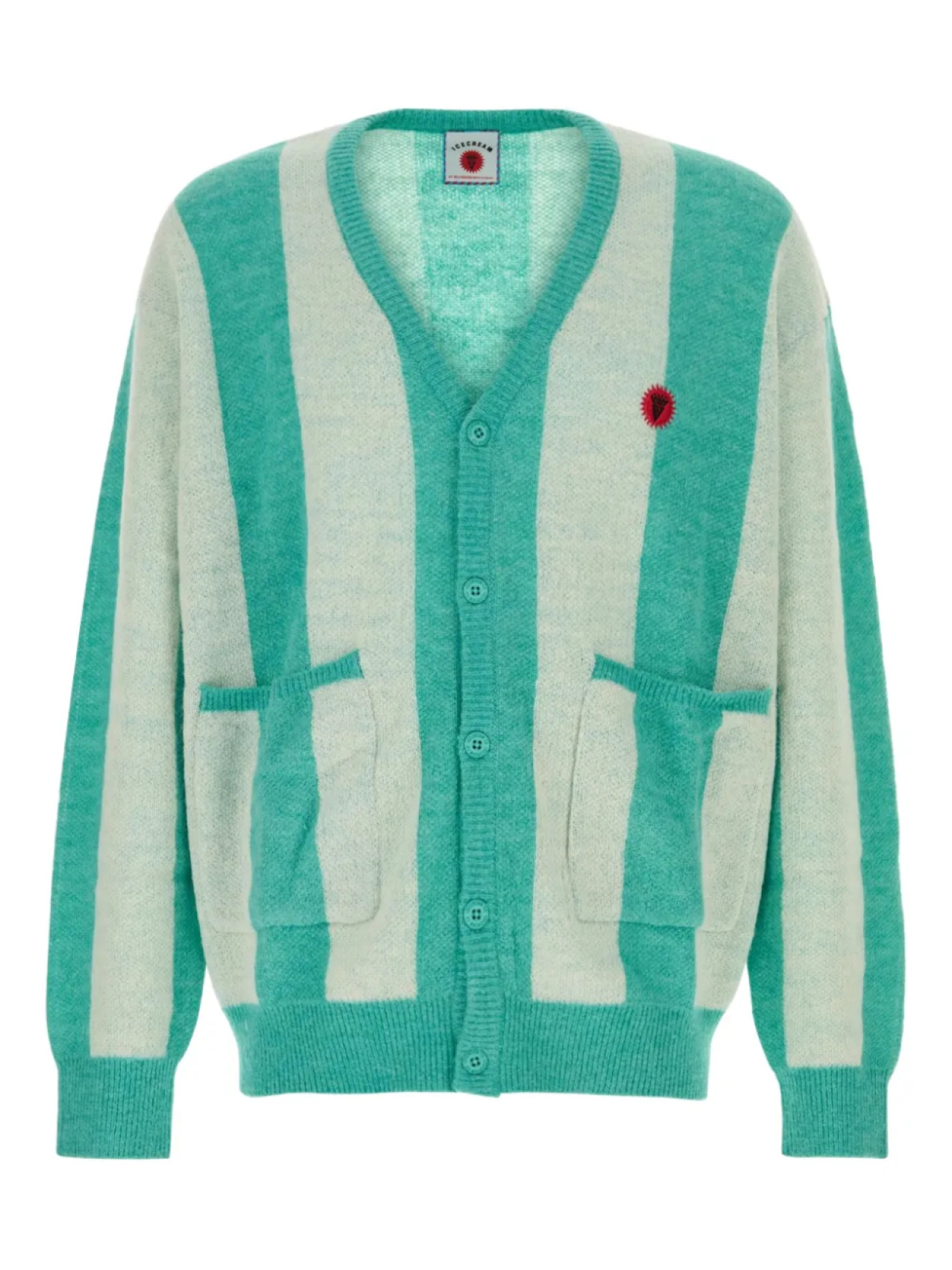 

Полосатый кардиган ICECREAM, синий