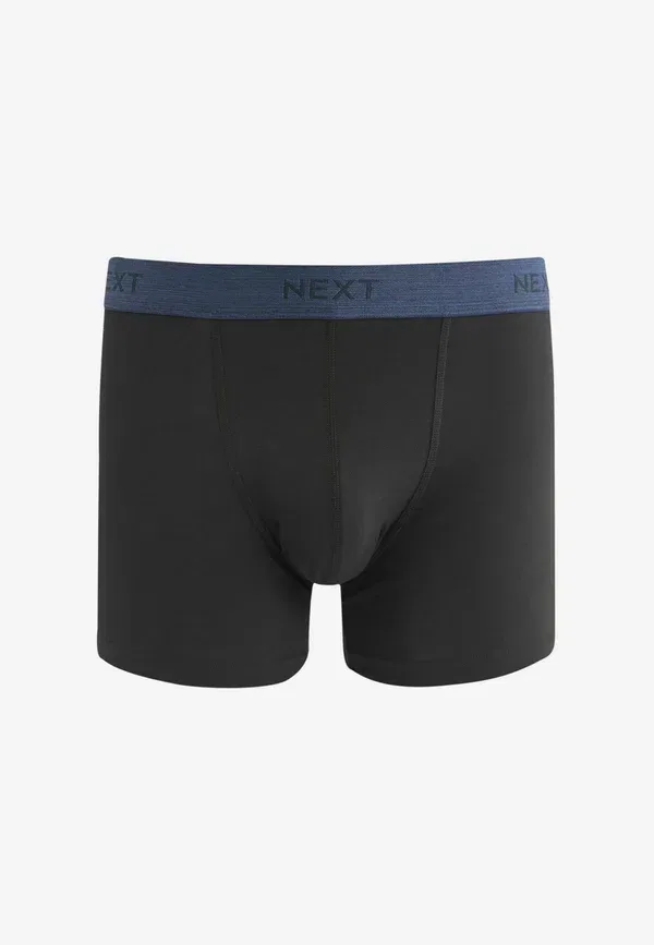 Трусы 4 шт Next, black blue grey waistband, черный синий серый — фото 4