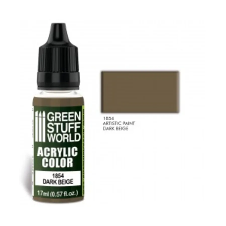 

Темно-бежевый, Paint - Acrylic Color Paint - 17ml (Green Stuff World)