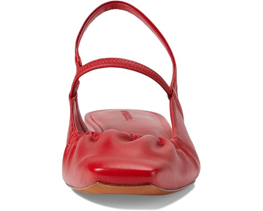 Туфли на плоской подошве Vince Venice, цвет Crimson Red Leather — фото 2