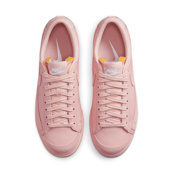 Кроссовки блейзер низкая платформа Nike, розовый — фото 4