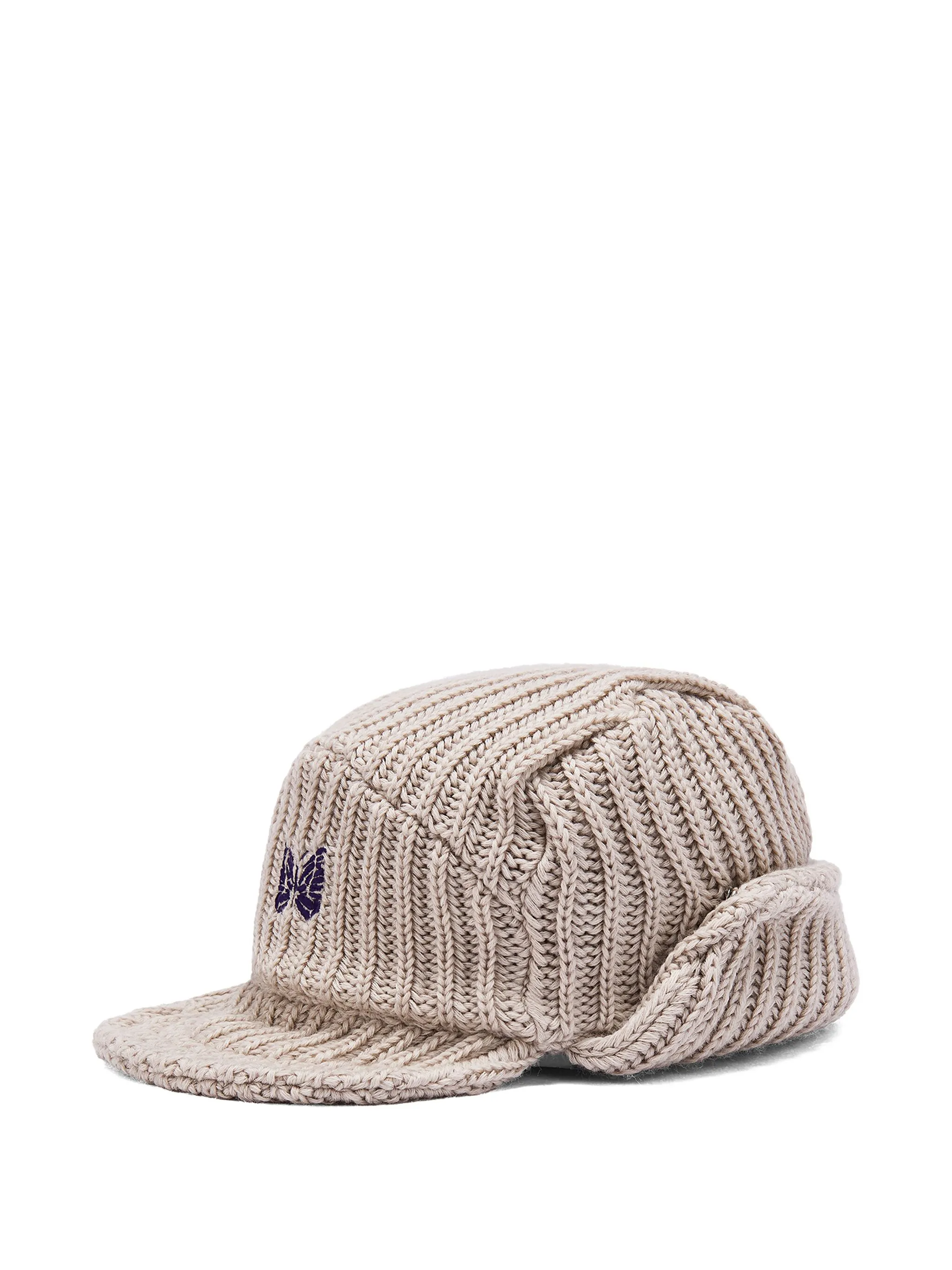 

Панама с вышитым логотипом Needles, бежевый