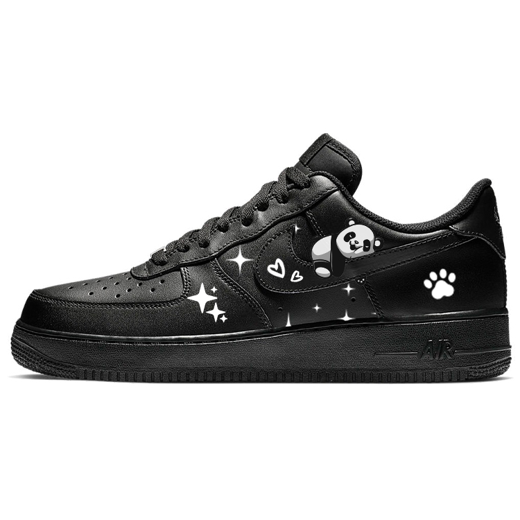 

Кроссовки Nike Air Force 1 Skateboard Shoes Men Low-Top Black White, Черный, Кроссовки Nike Air Force 1 Skateboard Shoes Men Low-Top Black White