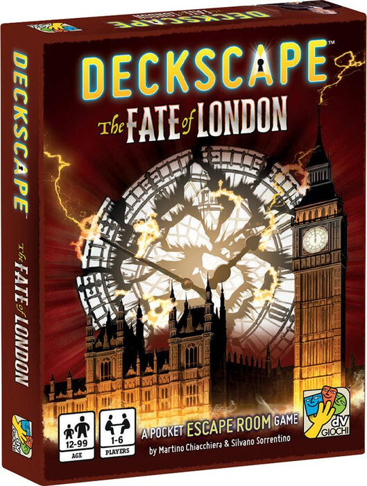 

Настольная игра DV GIOCHI Deckscape: The Fate of London