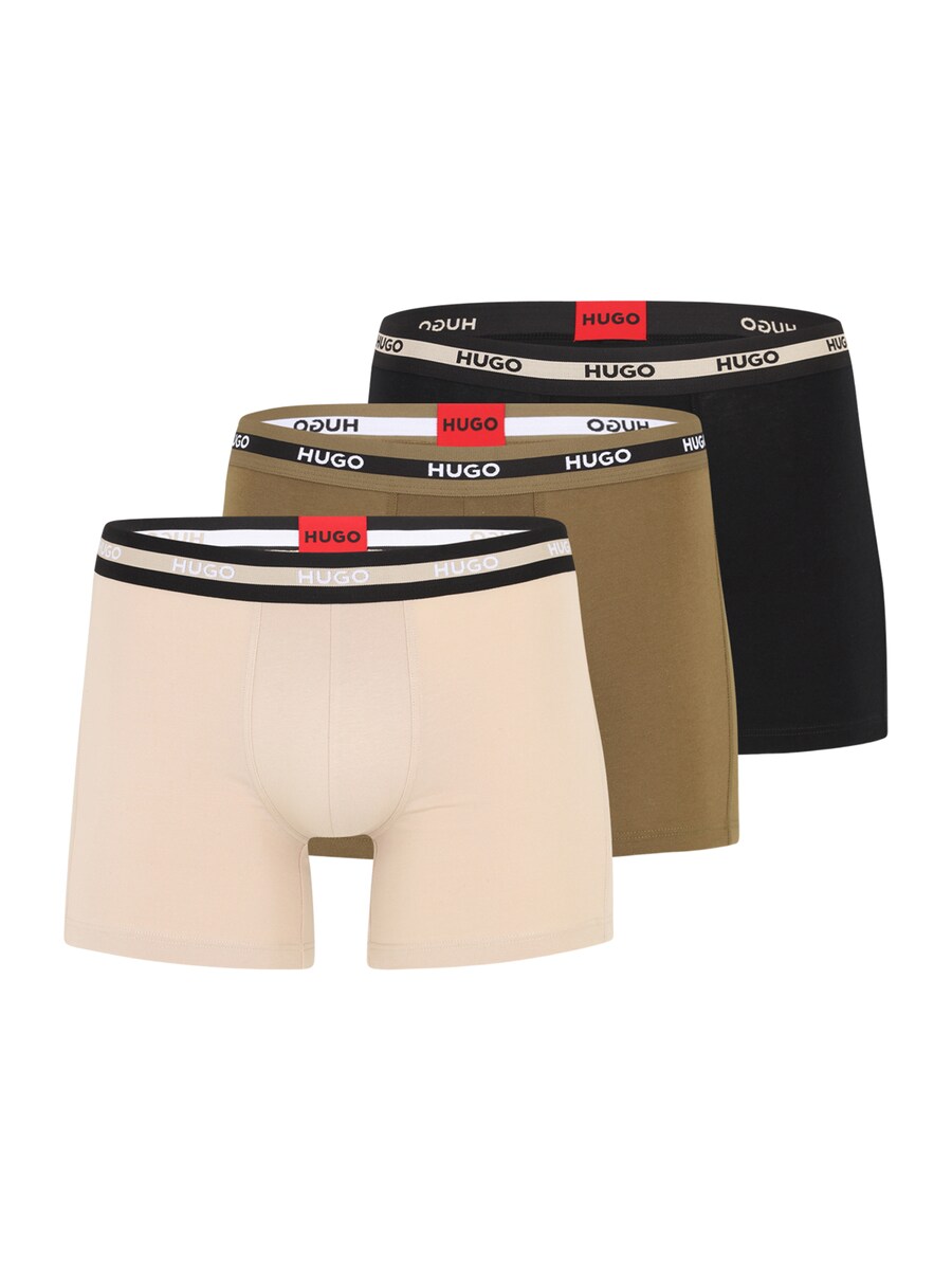 

Боксеры HUGO, цвет Beige/Olive/Black