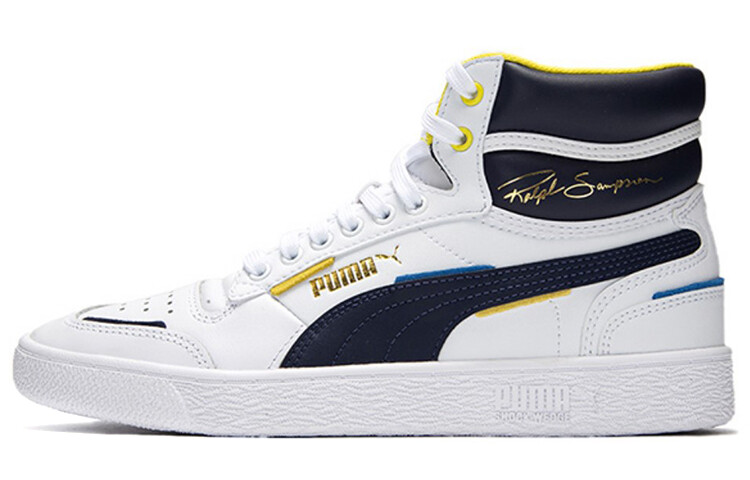 

Кроссовки Puma Ralph Sampson Mid 'Pop - White Peacoat', Белый, Кроссовки Puma Ralph Sampson Mid 'Pop - White Peacoat'