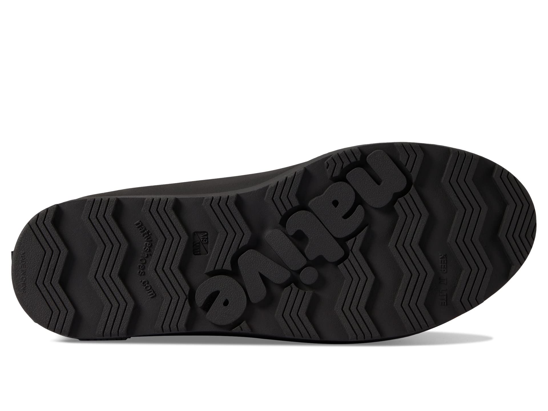 Ботинки зимние унисекс Native Shoes Citylite Bloom с микрофлисом, черный — фото 3