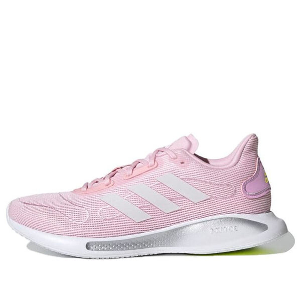 

Кроссовки galaxar run розовые Adidas, розовый