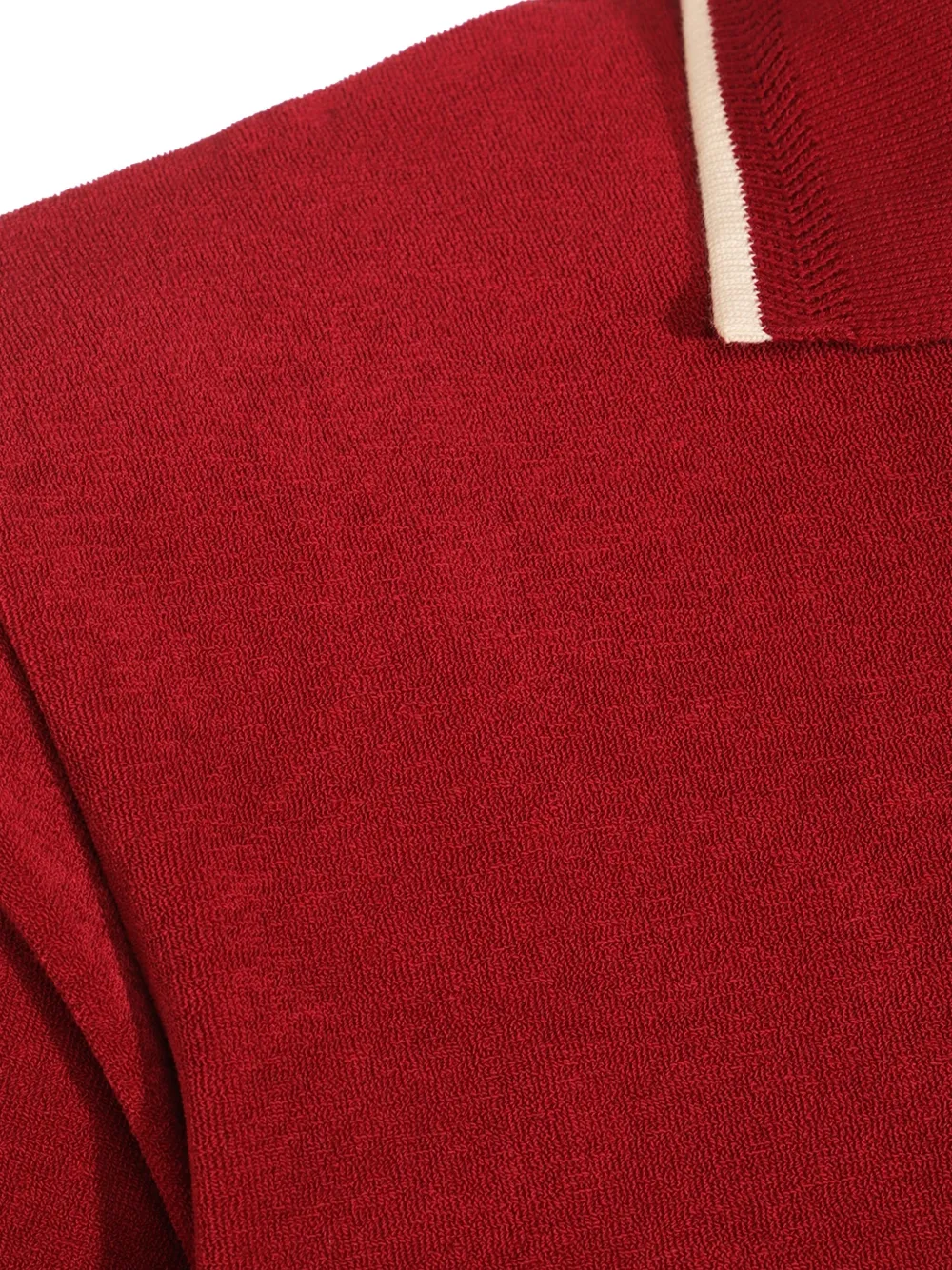 Рубашка поло из коллаборации с Wales Bonner Adidas, красный — фото 4