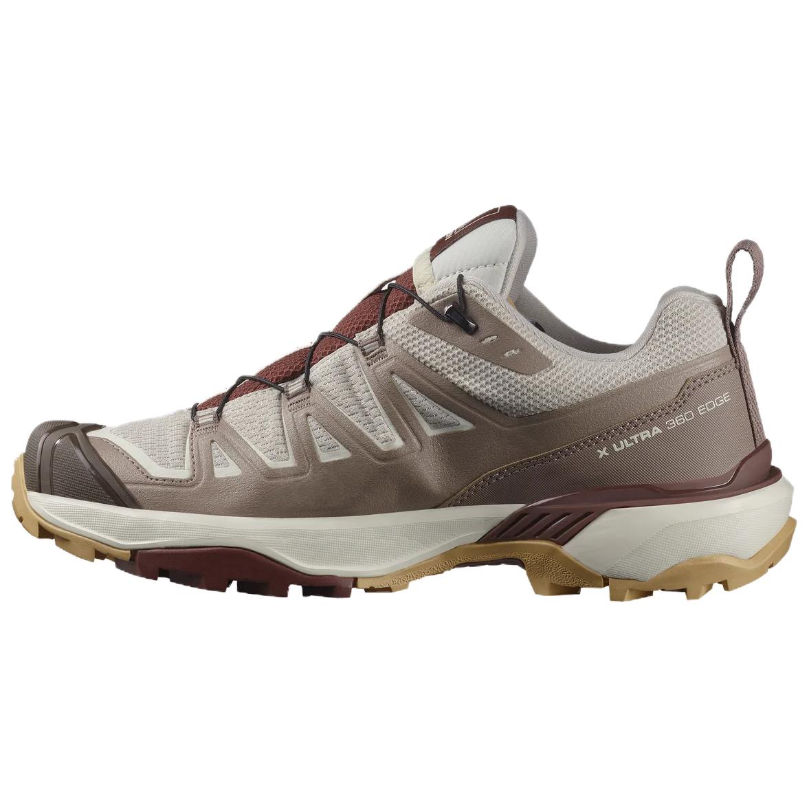 

SALOMON Женские кроссовки X Ultra 360 Edge GORE TEX 'Silver Cloud Rum Raisin' бежевые, цвет Beige