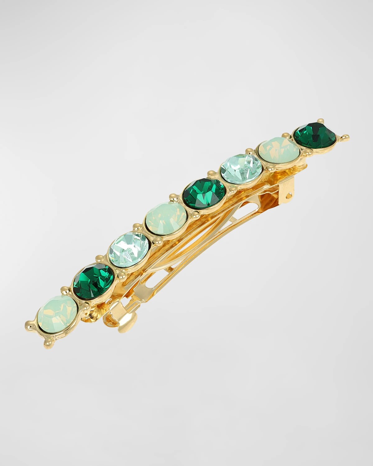 

Французская заколка с кристаллами Aurelia L. Erickson, цвет Emerald/Chrysolite Opal/Chrysolite