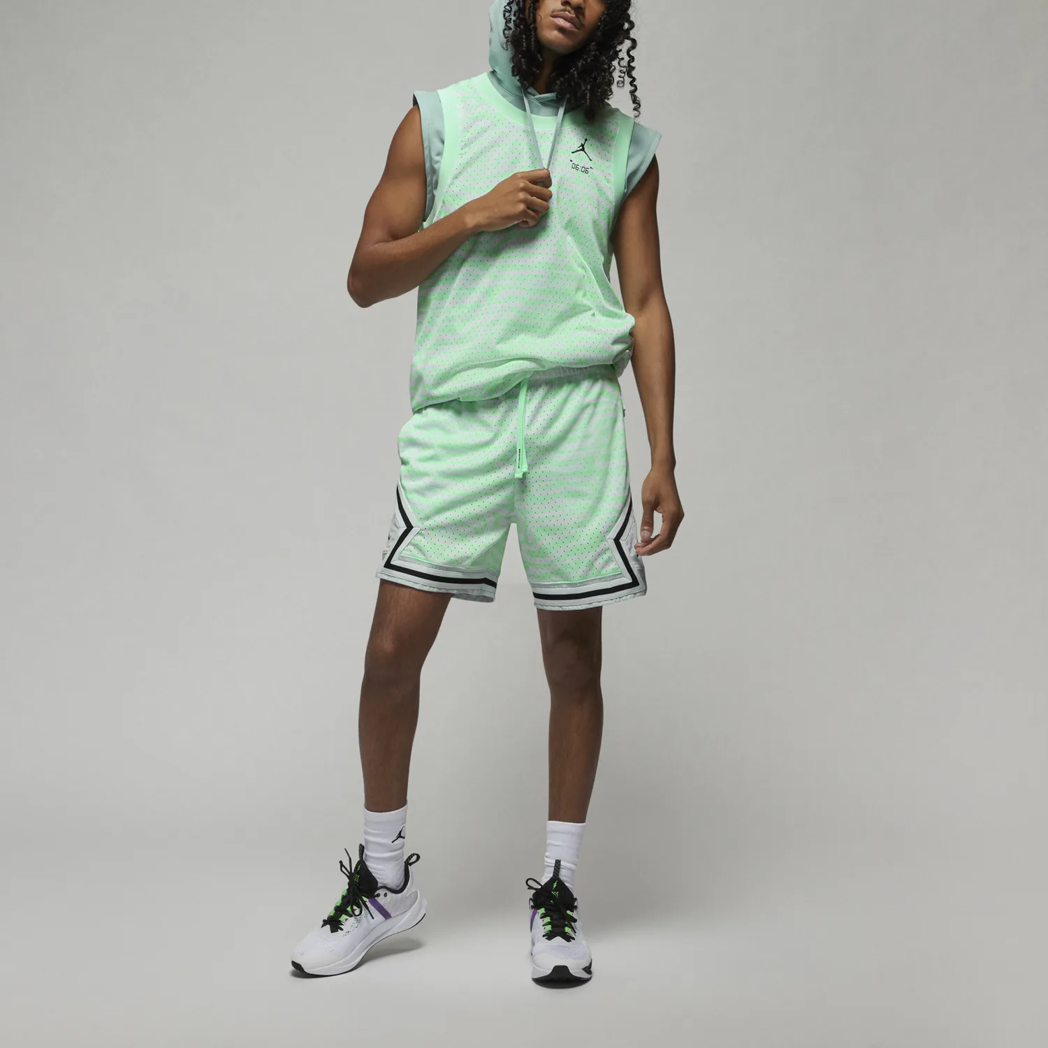 Jordan Футболка-майка мужская Foam Mint Green — фото 4