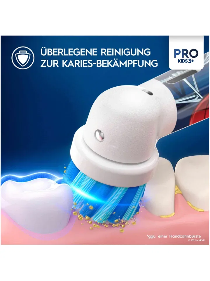 Электрическая зубная щетка для детей Oral-B Blau/Rot — фото 2