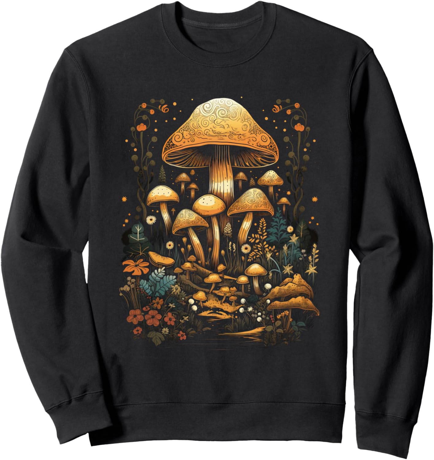 

Толстовка Cottagecore Goblincore And Fairycore Stuff, черный