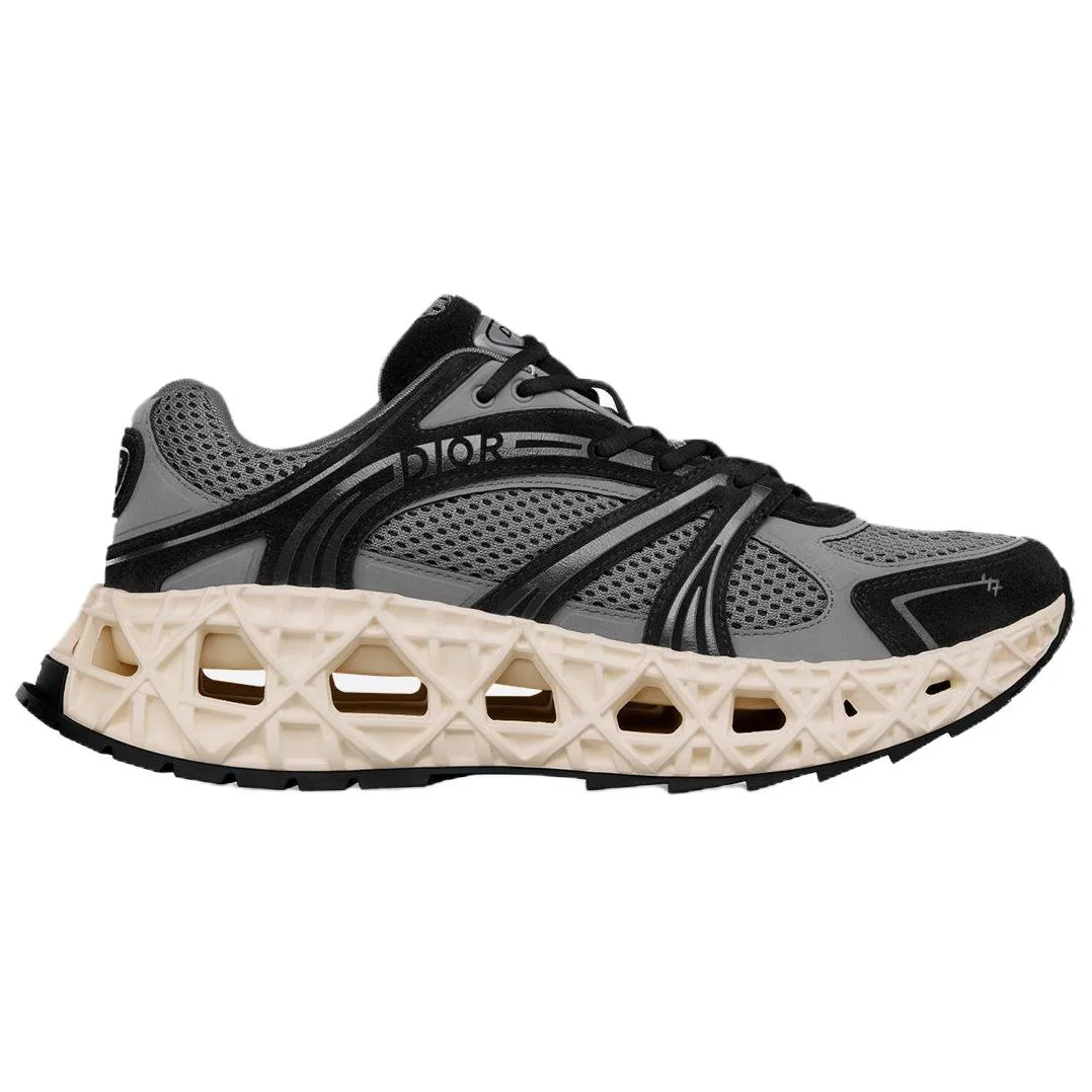 DIOR Кроссовки B35 Nxxt Low Top мужские черно-серые — фото 3