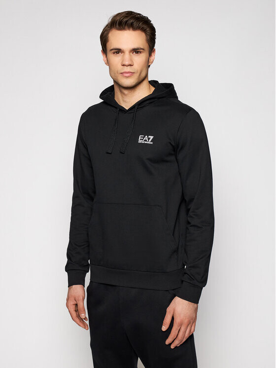 

Толстовка обычного кроя Ea7 Emporio Armani, черный