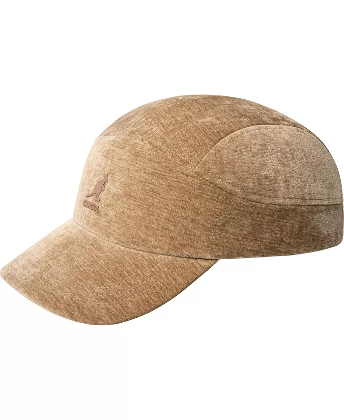 

Бейсболка Velvet Drape 5-панельная Kangol, коричневый/бежевый