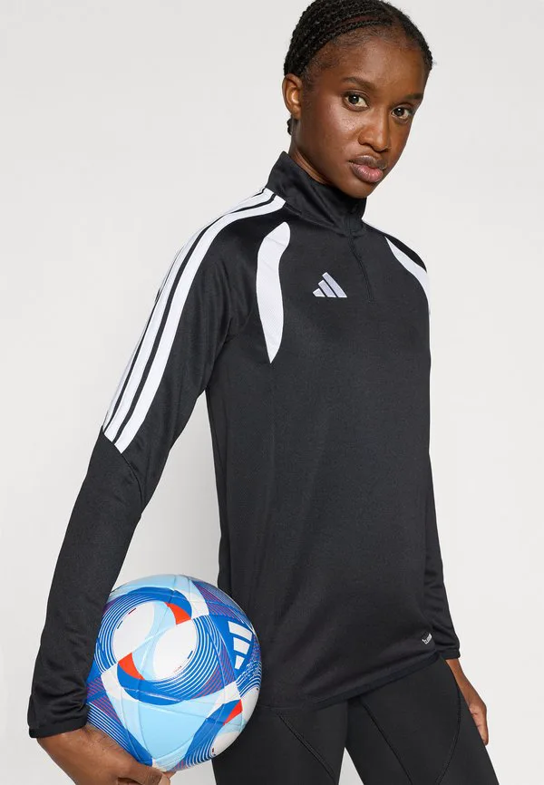 Тренировочная футболка tiro26 с длинными рукавами Adidas Performance, Black/White — фото 4