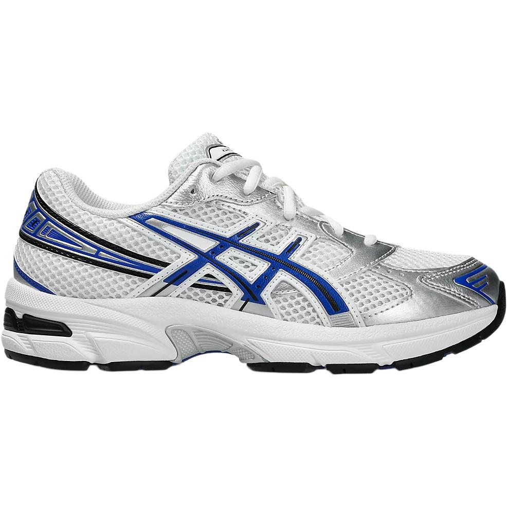 ASICS Гель 1130 амортизация, износостойкие низкие детские беговые кроссовки white blue для подростков — фото 3