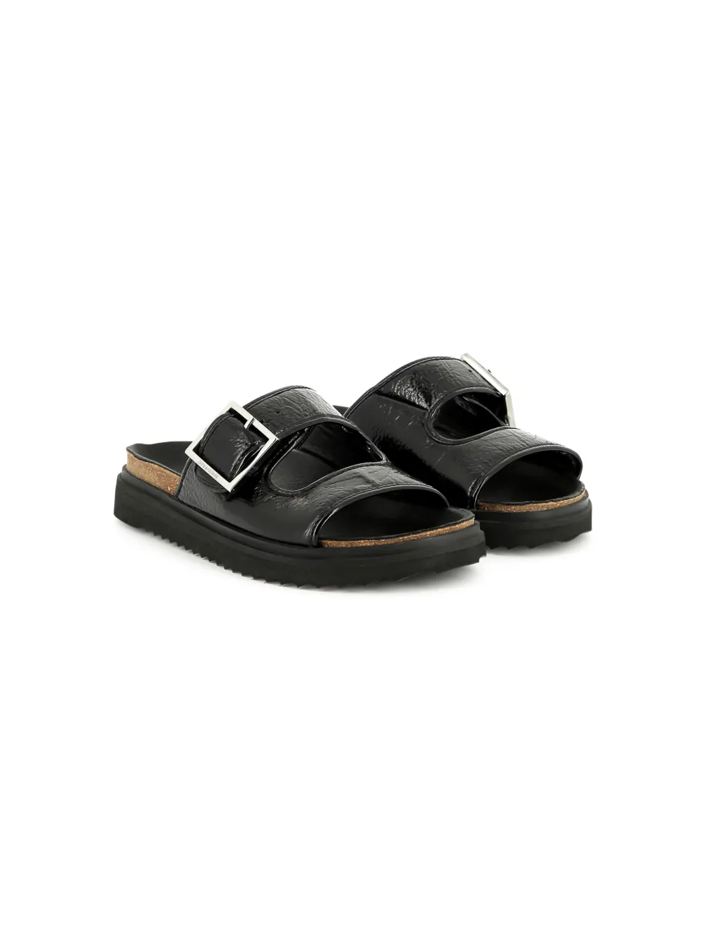 

Кожаные сандалии Zadig & Voltaire Kids, черный