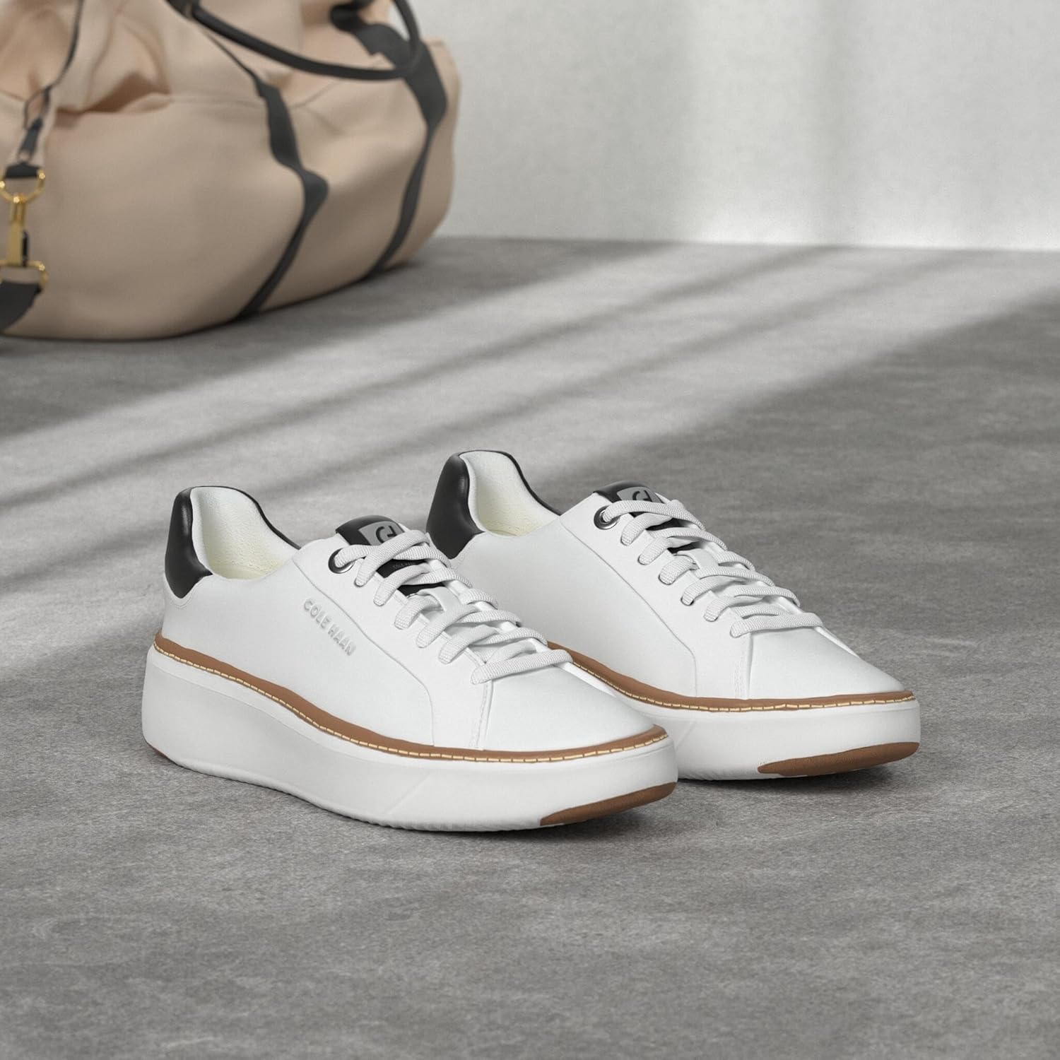 Мужские кроссовки Cole Haan Grandpro Topspin, белый — фото 2