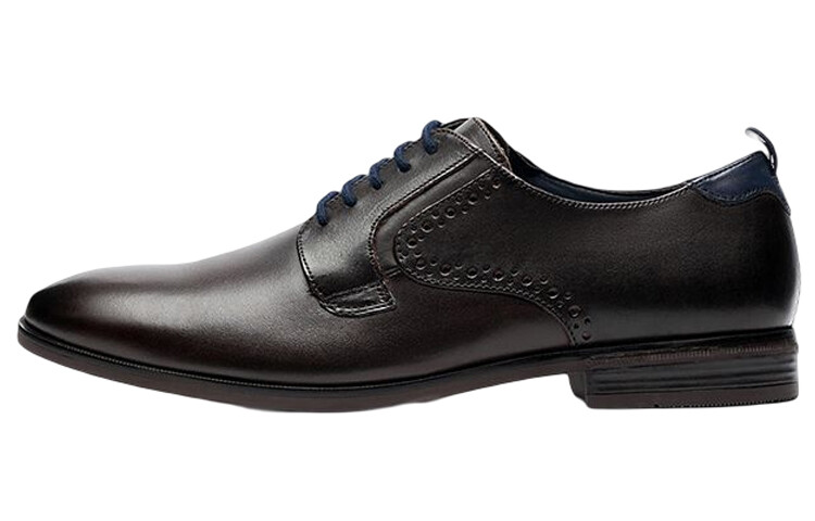 

Туфли мужские низкие темно-коричневые Clarks