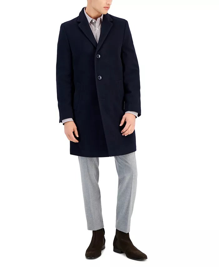

Мужское пальто Barge Classic Fit из шерсти с кашемиром Nautica, синий