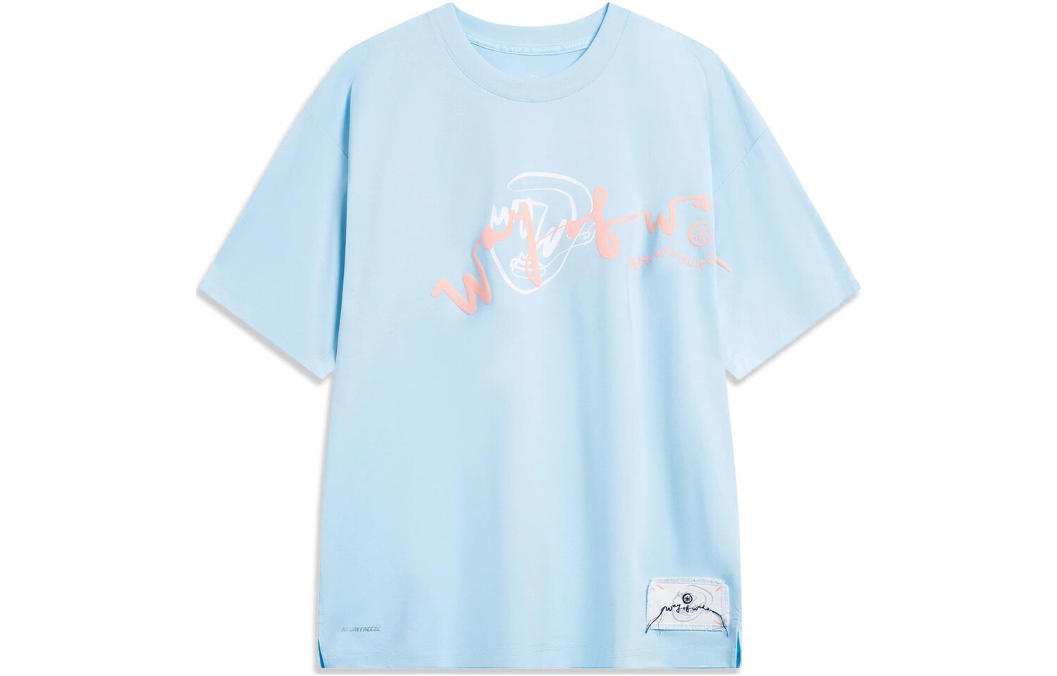 

Футболка Wade Collection Unisex Pale Navel Blue Lining, голубой