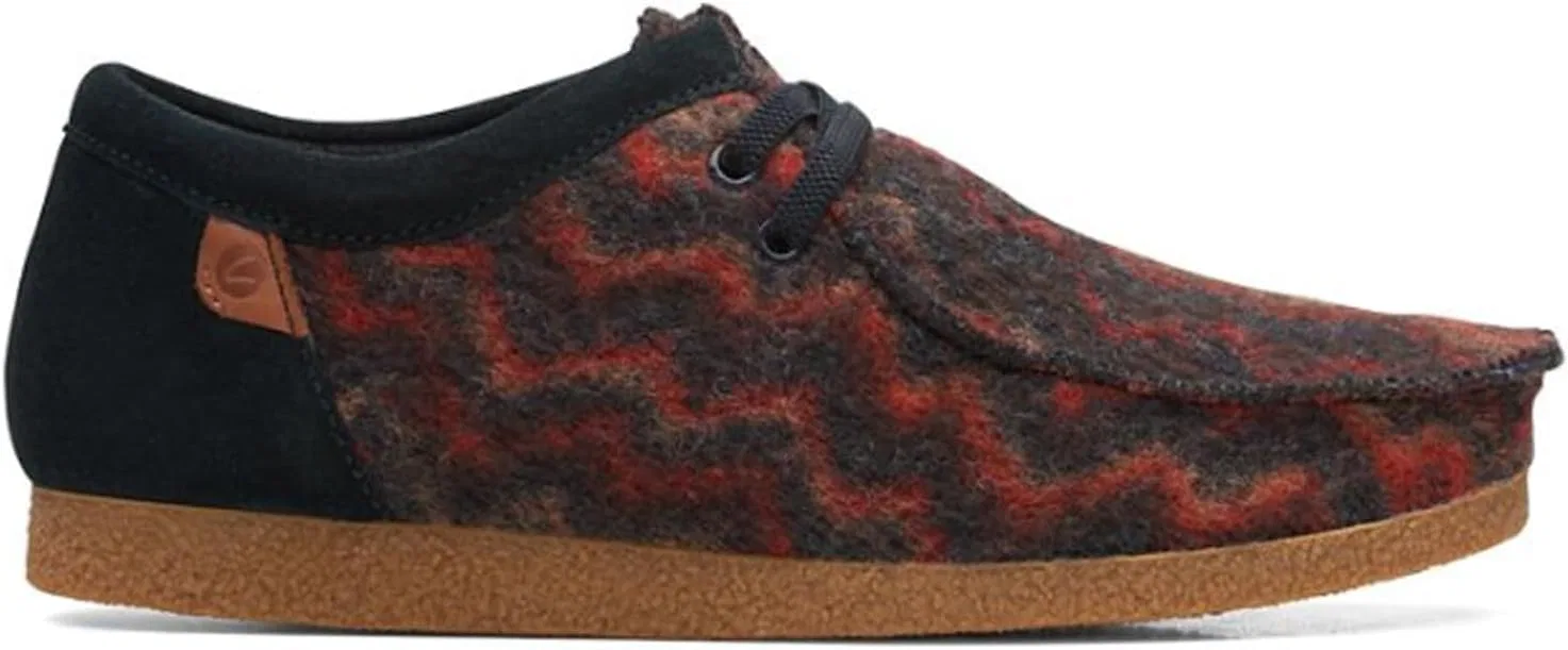 Мужские мокасины Clarks Shacre II Step, Black Wool — фото 3